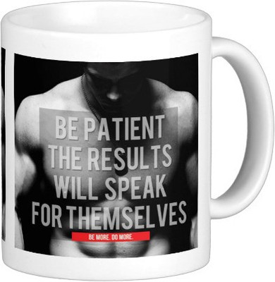 

Exoctic Silver MUG47 Ceramic Mug(250 ml), White