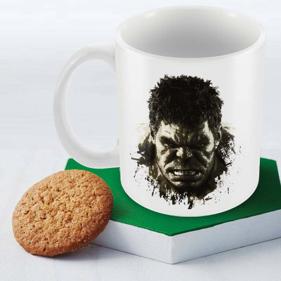

Posterboy Hulk Sketch Officially Licensed (Pack Of 1) Ceramic Mug(350 ml), Multicolor