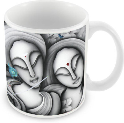 

Sleep Nature's SN-MG-2345 Ceramic Mug(350 ml), Grey