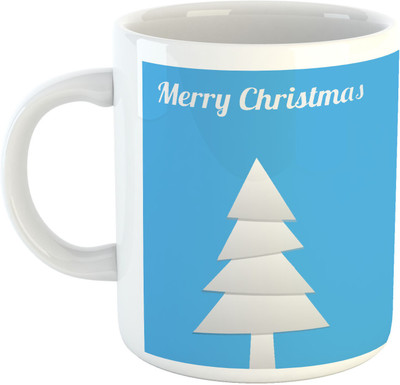 

Deeher Gifts Merry Christmas Design68 Ceramic Mug(330 ml), Multicolor