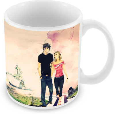 

Sleep Nature's SN-MG-2379 Ceramic Mug(350 ml), Multicolor