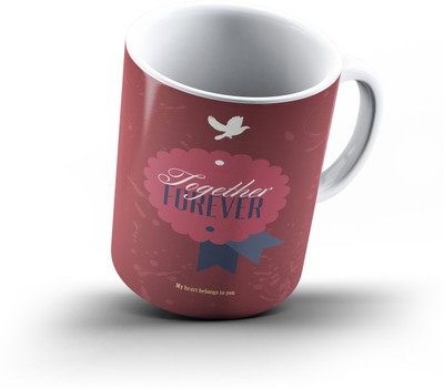 

Ucard Valentines Day Love549 Bone China, Ceramic, Porcelain Mug(325 ml)
