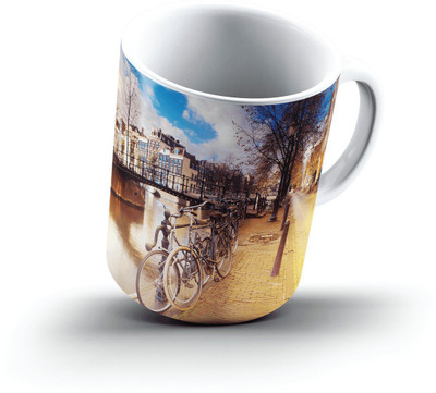 

Ucard Noord Holland Province Amsterdam The Netherlands2554 Bone China, Ceramic, Porcelain Mug(325 ml), Multicolor