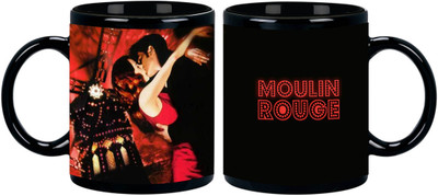 

Posterboy Moulin Rouge Ceramic Mug(350 ml), Multicolor