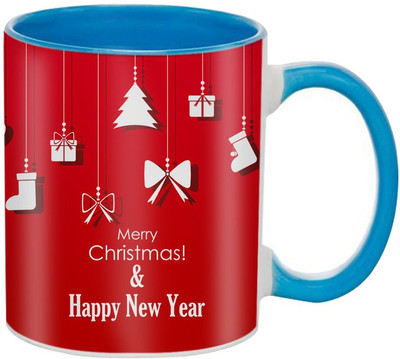 

SKY TRENDS New Year & Christmas Gift For Boyfriend Girlfriend Husband Wife Design COD067 Ceramic Mug(325 ml), Multicolor