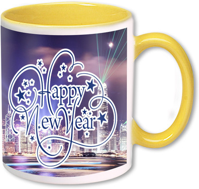 

Heyworlds new year gifts 0071 Ceramic Mug(325 ml), Multicolor