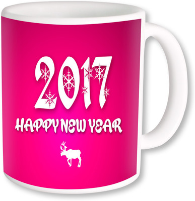 

Heyworlds new year gifts 0025 Ceramic Mug(325 ml), Multicolor
