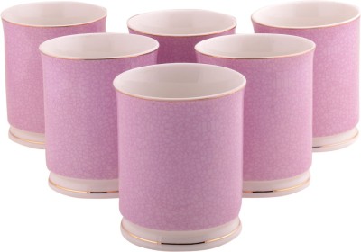 

Lemon Tree ONMCup115 Bone China(Purple, Pack of 6)