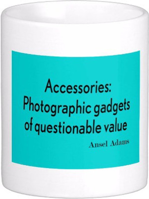 

Exoctic Silver Best Quoted Coffee 00042 Ceramic Mug(300 ml), Multicolor