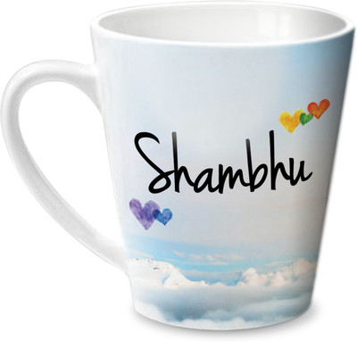 

Hot Muggs Simply Love You Shambhu Conical Ceramic Mug(350 ml)