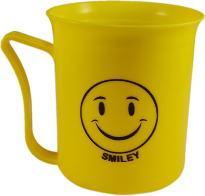

Saamarth Impex SI-022 Plastic Mug(250 ml), Yellow