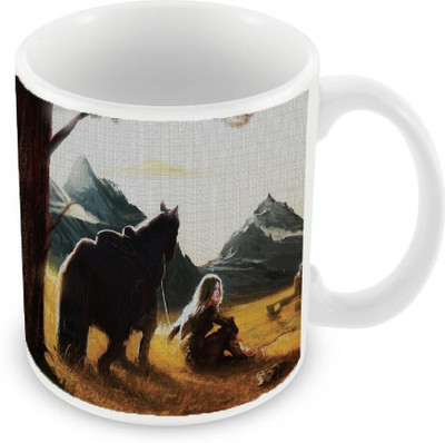 

Sleep Nature's SN-MG-2370 Ceramic Mug(350 ml), Multicolor