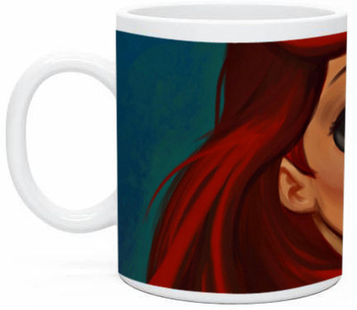 

Shopmillions Little Mermaid Ceramic Mug(350 ml)