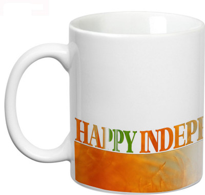 

Prithish Independence Day Design 1 Ceramic Mug(330 ml), Multicolor