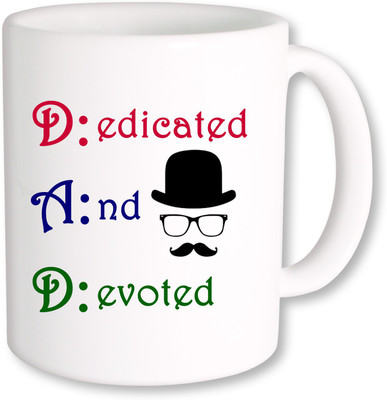 

PhotogiftsIndia Dad Full Form 02 Ceramic Mug(325 ml), Multicolor