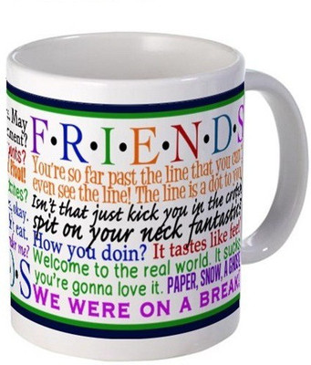 

Exoctic Silver Quoteds ooooo98 Ceramic Mug(300 ml), Multicolor
