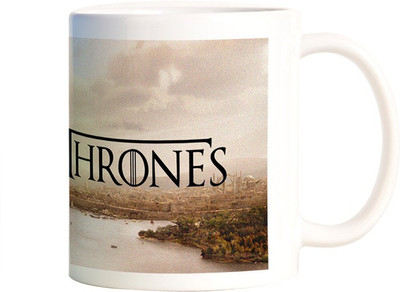 

Rangeele Inkers Game OF Thrones Kings Landing Ceramic Mug(300 ml), Multicolor