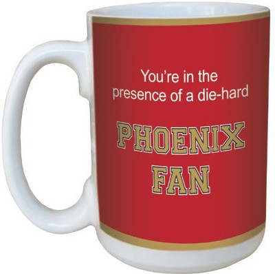 

Tree-Free Greetings Greetings lm44700 Phoenix College Basketball Ceramic with Full-Sized Handle, 15-Ounce Ceramic Mug(60 ml), Multicolor
