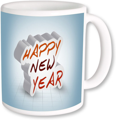 

PhotogiftsIndia Happy New Year 027 Ceramic Mug(325 ml), Multicolor