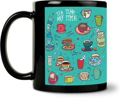 45% OFF on ShopMantra Tea Time Any Time Ceramic Mug(300 ml)