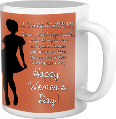 46% OFF on TIED RIBBONS Happy Women'S Day Ceramic Coffee Mug(350 ml) 46% OFF on TIED RIBBONS Happy Women'S Day Ceramic Coffee Mug(350 ml)