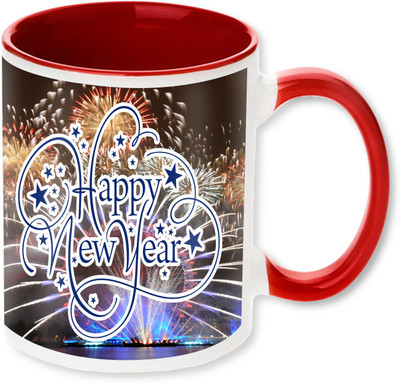 

Heyworlds new year gifts 019 Ceramic Mug(325 ml), Multicolor