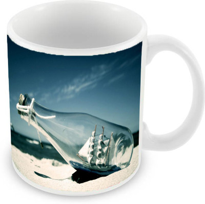 

Sleep Nature's SN-MG-74 Ceramic Mug(350 ml), Multicolor