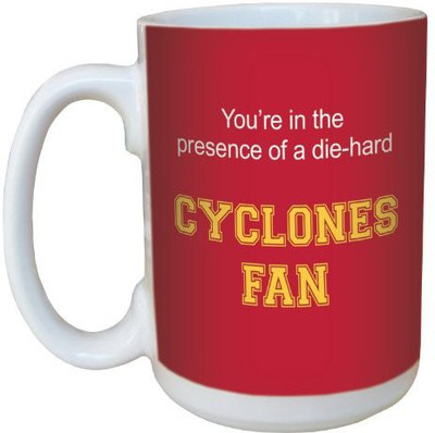 

Tree-Free Greetings Greetings lm44742 Cyclones College Basketball Ceramic with Full-Sized Handle, 15-Ounce Ceramic Mug(60 ml), Multicolor