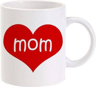 40% OFF on Lolprint MOM Heart Ceramic Coffee Mug(325 ml) 40% OFF on Lolprint MOM Heart Ceramic Coffee Mug(325 ml)