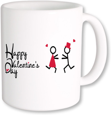 

Heyworlds happy valentine day gifts 008 Ceramic Mug(325 ml), Multicolor