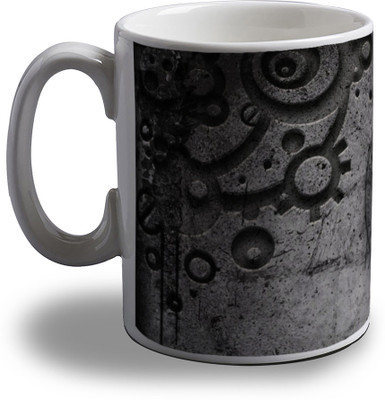 

Artifa Mechanix Design Porcelain, Ceramic Mug(350 ml), Multicolor