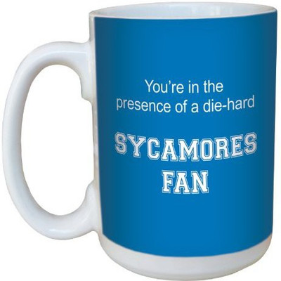 

Tree-Free Greetings Greetings lm44459 Sycamores College Football Fan Ceramic with Full-Sized Handle, 15-Ounce Ceramic Mug(60 ml), Multicolor