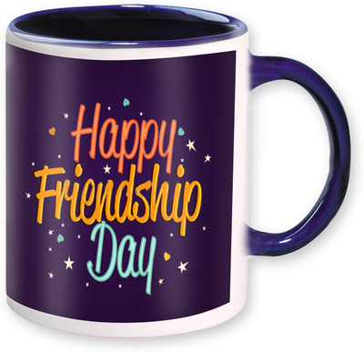 

PhotogiftsIndia Happy Frienship Day 14 Ceramic Mug(325 ml), Multicolor