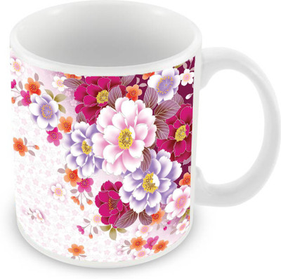 

Sleep Nature's SN-MG-1266 Ceramic Mug(350 ml), Multicolor