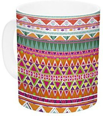 

Kess InHouse InHouse Nika Martinez Chenoa Ceramic Coffee, 11 oz, Multicolor Ceramic Mug(60 ml)