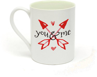 

Sowing Happiness MUG306 Ceramic Mug(350 ml), White