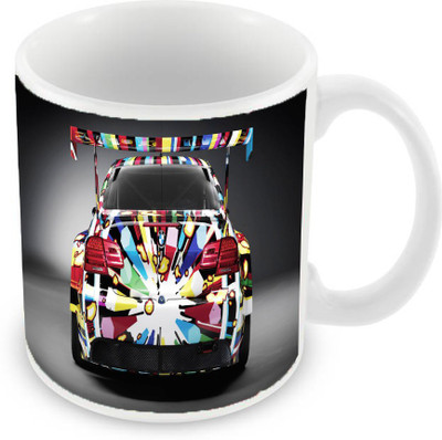 Sleep Nature's SN-MG-761 Ceramic Mug(350 ml), Multicolor