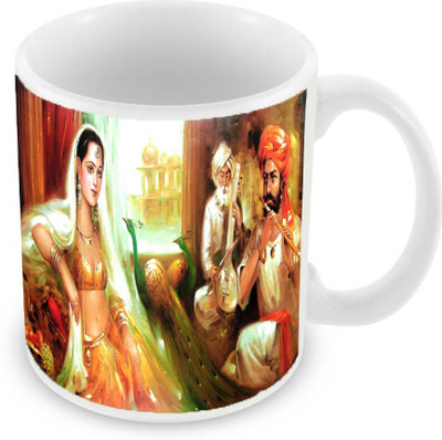 

Sleep Nature's SN-MG-272 Ceramic Mug(350 ml), Multicolor