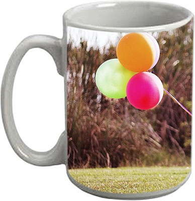 

Instyler MG16 Ceramic Mug(350 ml), Multicolor