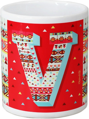 

Chumbak MG43 Ceramic Mug(300 ml), Multicolor