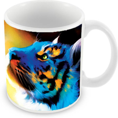 

Sleep Nature's SN-MG-2363 Ceramic Mug(350 ml), Multicolor