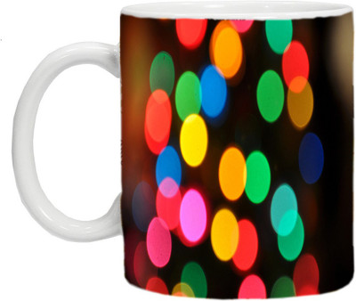 

mahis fashion big dots Ceramic Mug(250 ml), Multicolor