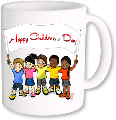 

PhotogiftsIndia Happy Childrens Day 007 Ceramic Mug(325 ml), Multicolor