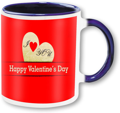 

PhotogiftsIndia happy valentine day.jpg Ceramic Mug(325 ml), Multicolor