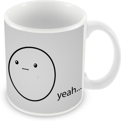 

Sleep Nature's SN-MG-2263 Ceramic Mug(350 ml), Grey