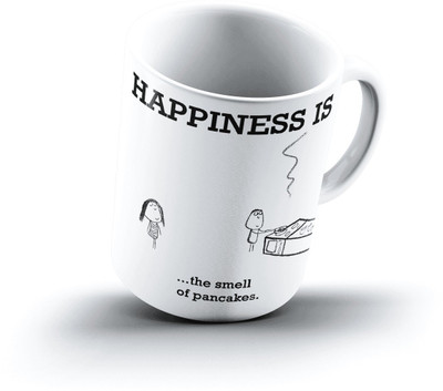 

Ucard Happiness Is1664 Bone China, Ceramic, Porcelain Mug(325 ml)
