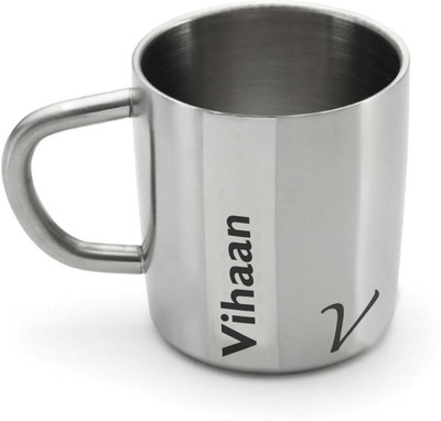 

Hot Muggs Me Classic - Vihaan Stainless Steel Mug(200 ml)