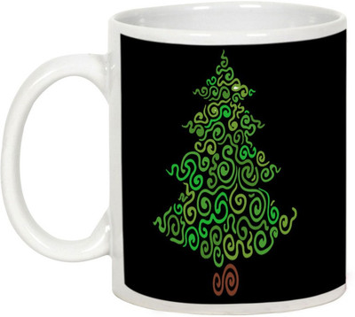 

AllUPrints Amazing Christmas Decoration Ceramic Mug(325 ml), White