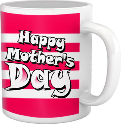 TIED RIBBONS Two Tone Happy Mothers Day Coffee Ceramic Coffee Mug(350 ml)