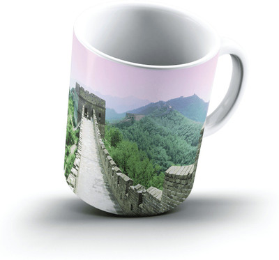 

Ucard Great Wall Beijing China2441 Bone China, Ceramic, Porcelain Mug(325 ml)